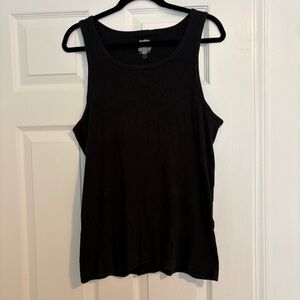 Goodfellow & Co Black Ribbed Tank Top – Size Large - Item 0295